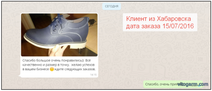 Отзыв покупателя VitoGarm