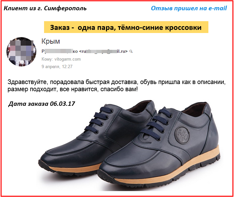 Отзыв покупателя VitoGarm